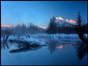 Vermiliom Lake, Park Narodowy Banff