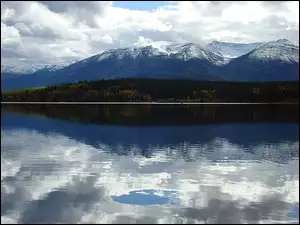 Jezioro, Kanada, Góry