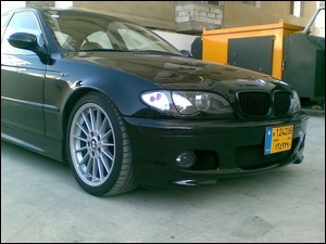 Przód, E60, Czarny, BMW 5