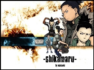 twarze, Naruto, Shikamaru