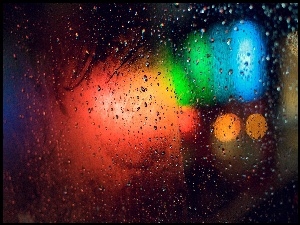 Szyba, Barwy, Deszczowa