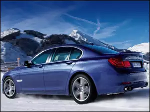 BMW, Śnieg, B7, Alpina