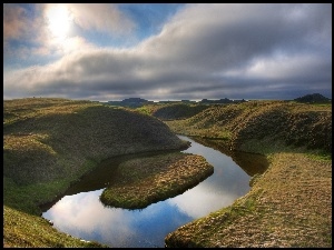 Islandia, Góry, Rzeka
