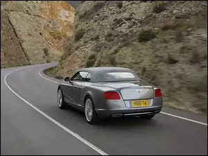 Droga, Bentley Continental GTC, Bagażnik