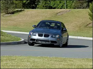 Zakręt, BMW M3, Frozen Gray Series