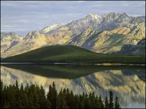Jezioro, Góry, Odbicie