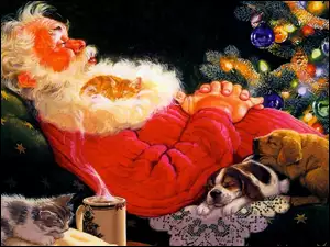 Mikołaj, Śpiący, Święty