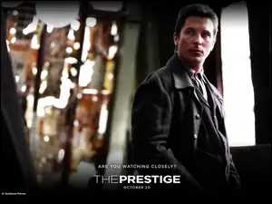 The Prestige, płaszcz, Christian Bale, aktor