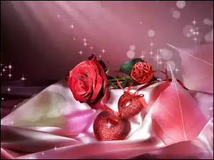 Serduszka, Róża, Walentynkowe