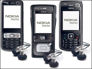 Nokia N73, Czarny, Nokia N70, Nokia N91