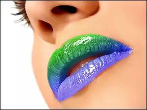 Usta, Kobieta, Kolorowe
