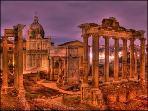 Kolumny, Rzym, Ruiny