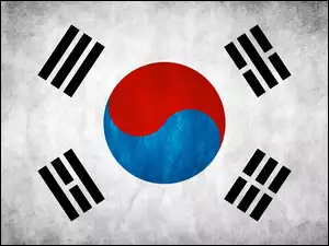 Korea Południowa, Flaga, Państwa