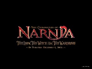 czarne tło, The Chronicles Of Narnia, npis