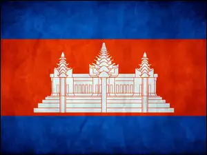 Kambodża, Flaga, Państwa