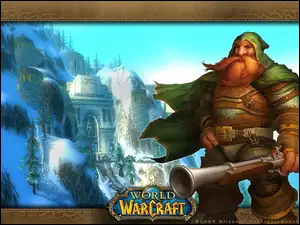 World Of Warcraft, fantasy, mężczyzna, krasnolud