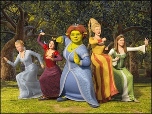 Królewny, Shrek, Fiona