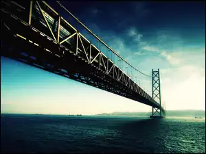 Chmury, Most, San Francisco, Golden Gate, Ocean