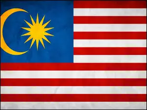 Malezja, Flaga, Państwa