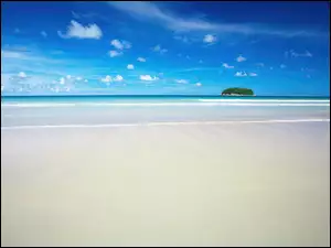 Plaża, Wysepka