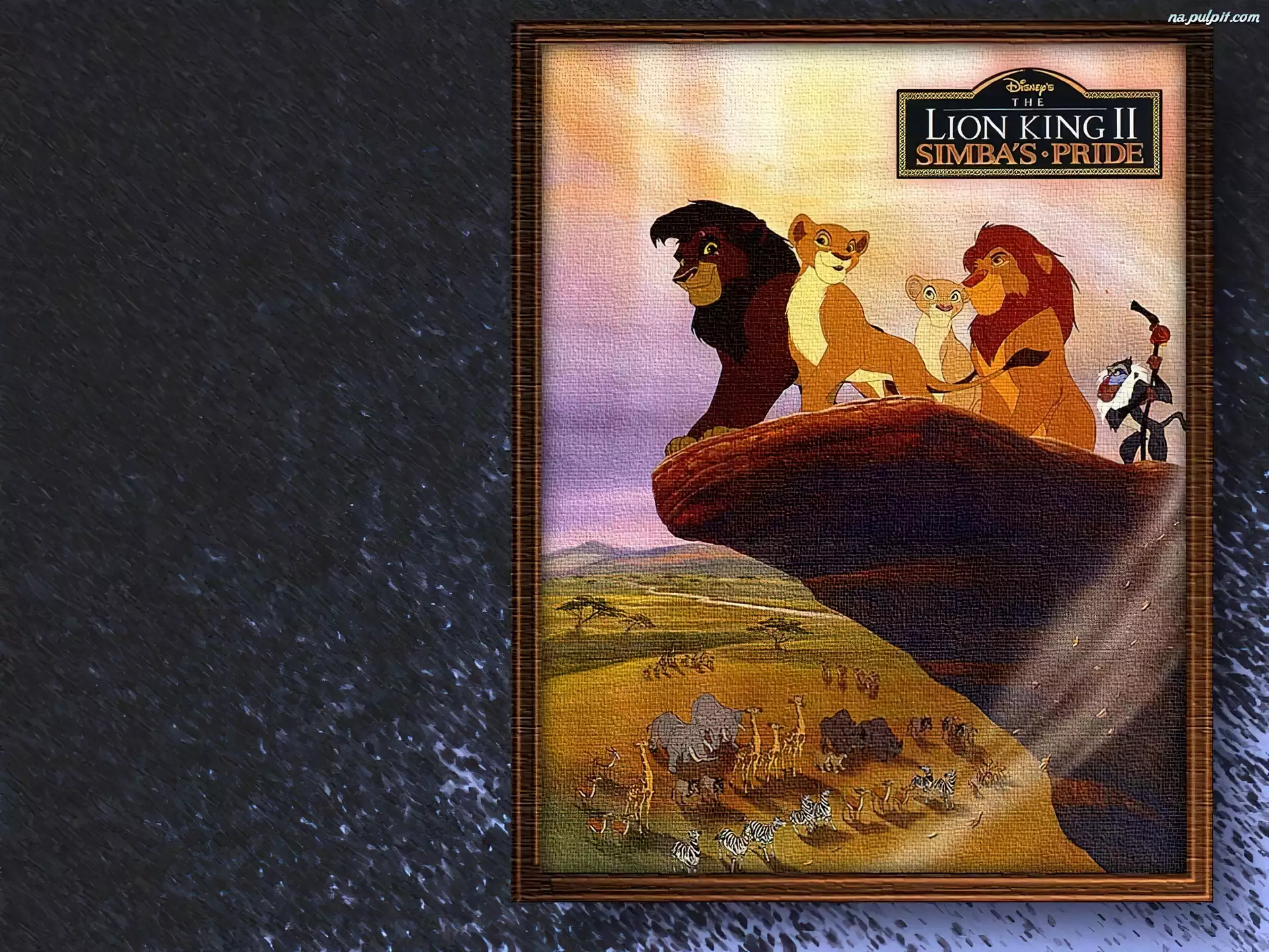 The Lion King, plakat, Król Lew 2