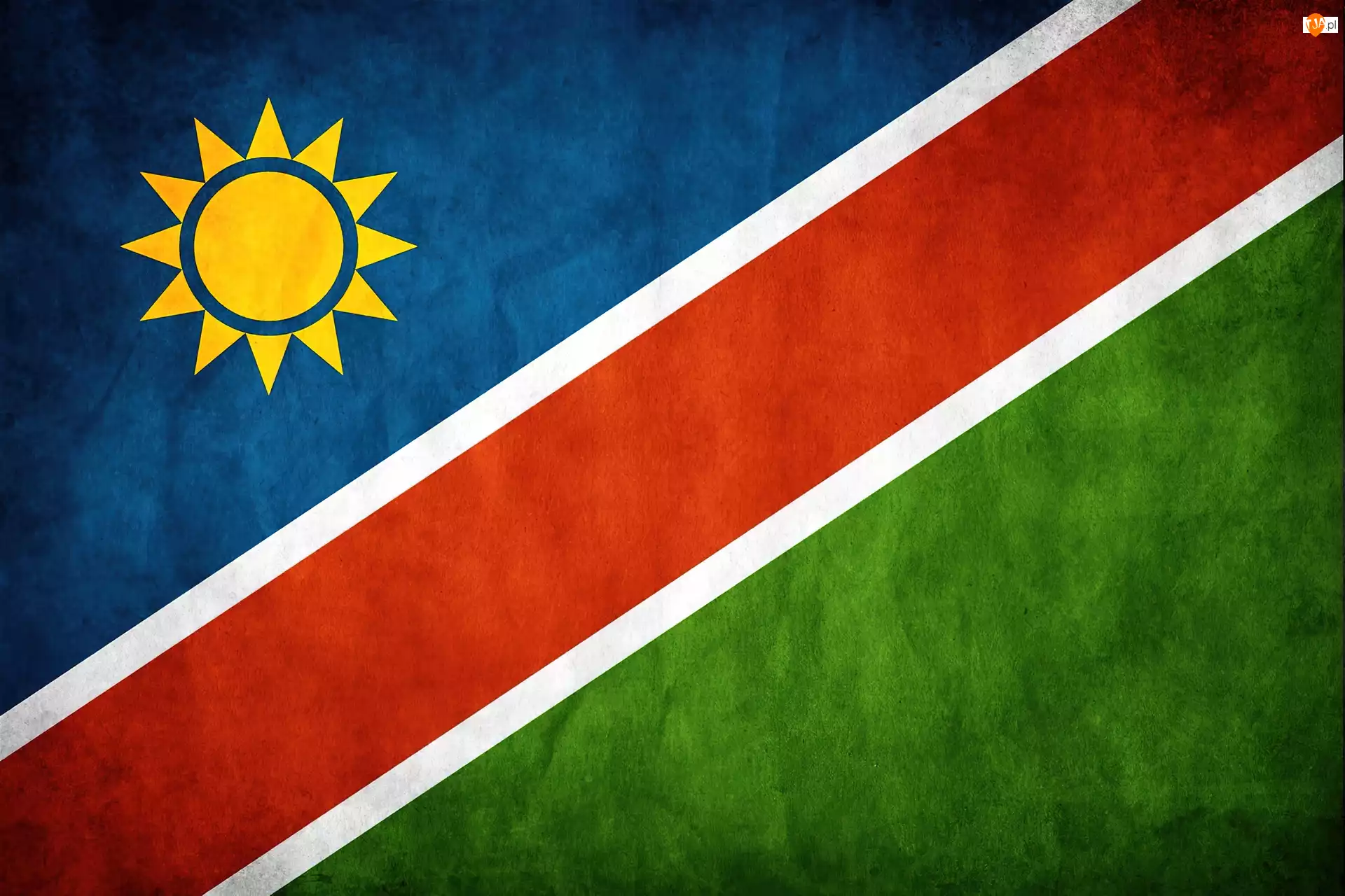 Republika Namibii, Flaga, Państwa