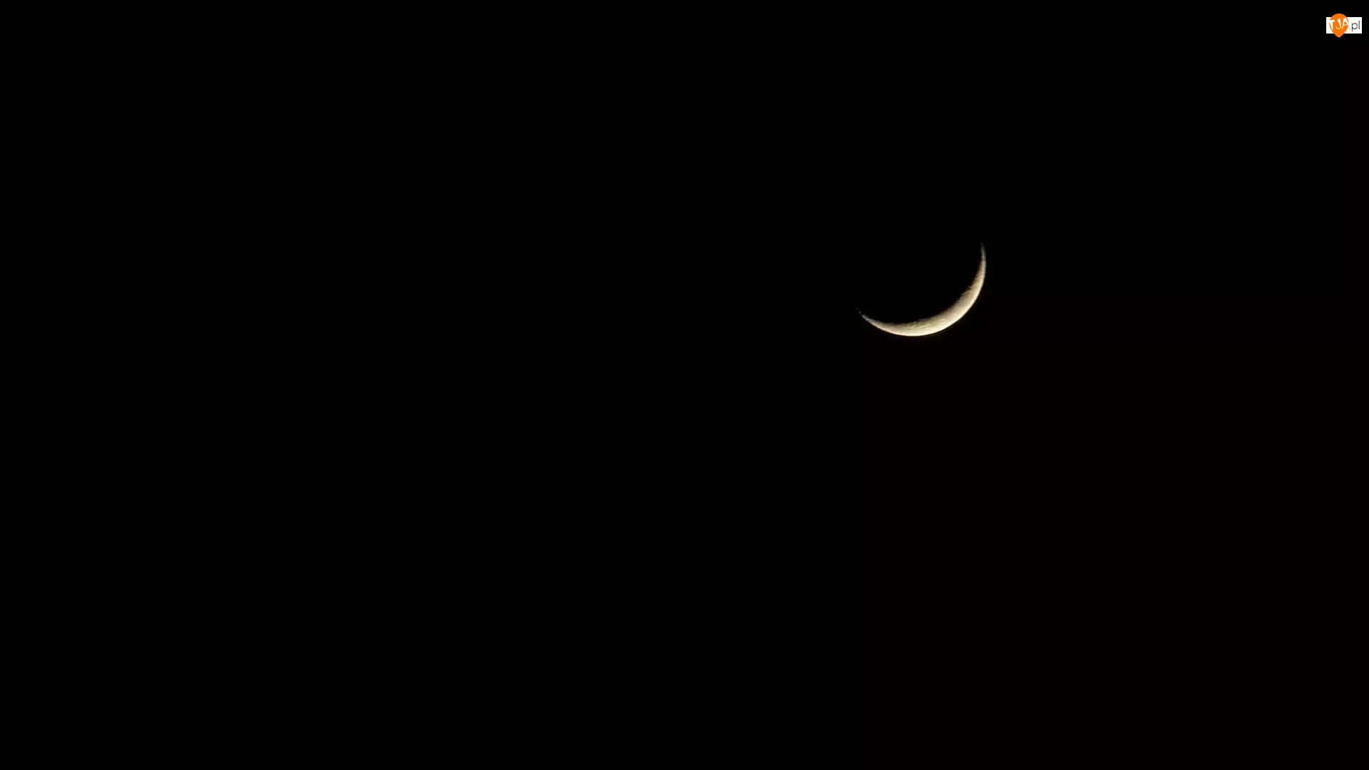 Księżyc, Nocą
