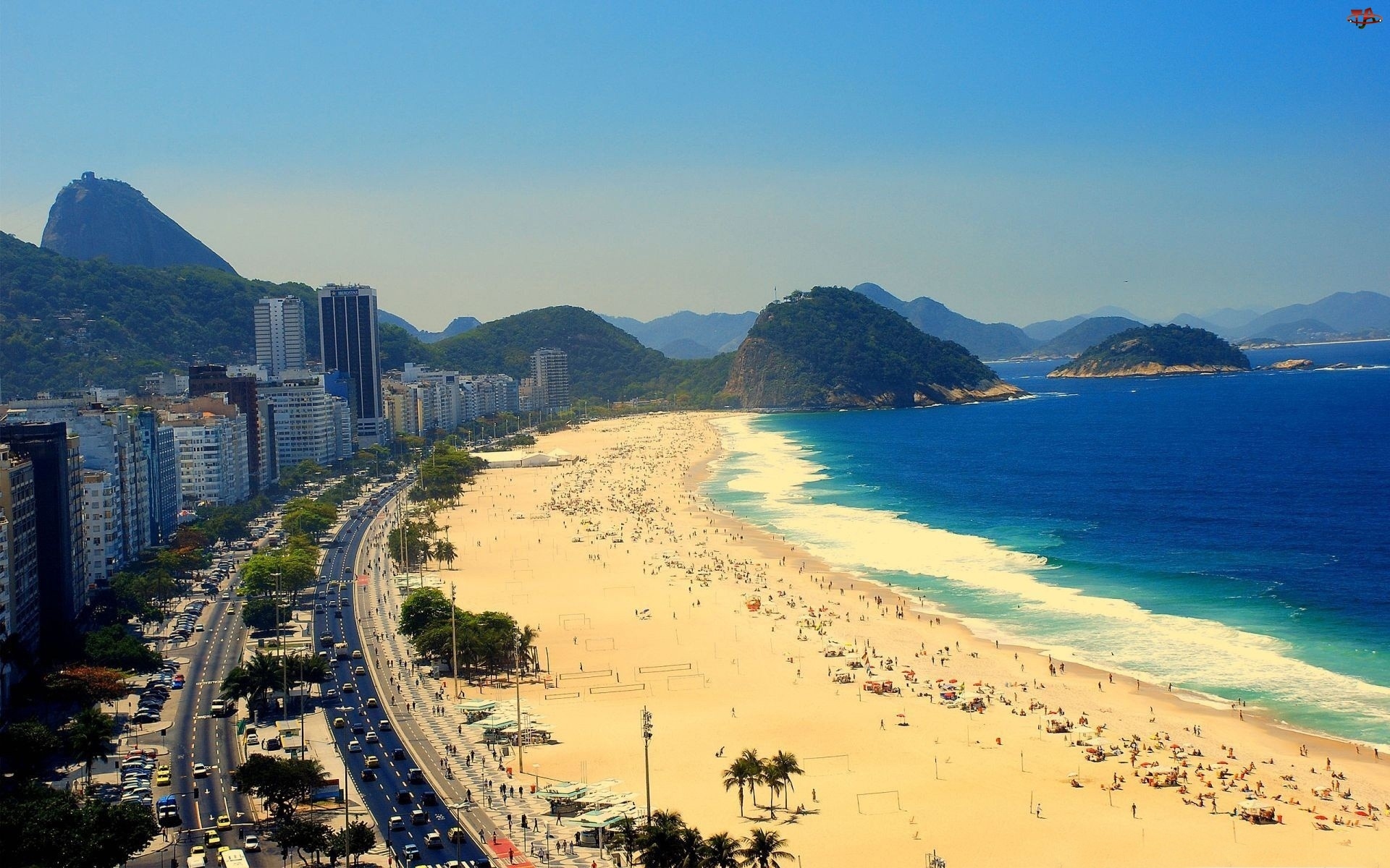 Rio De Janerio, Plaża, Copacabana