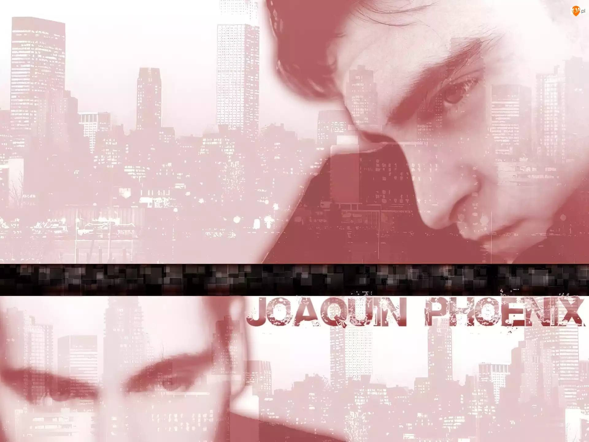 budynki, Joaquin Phoenix, twarz