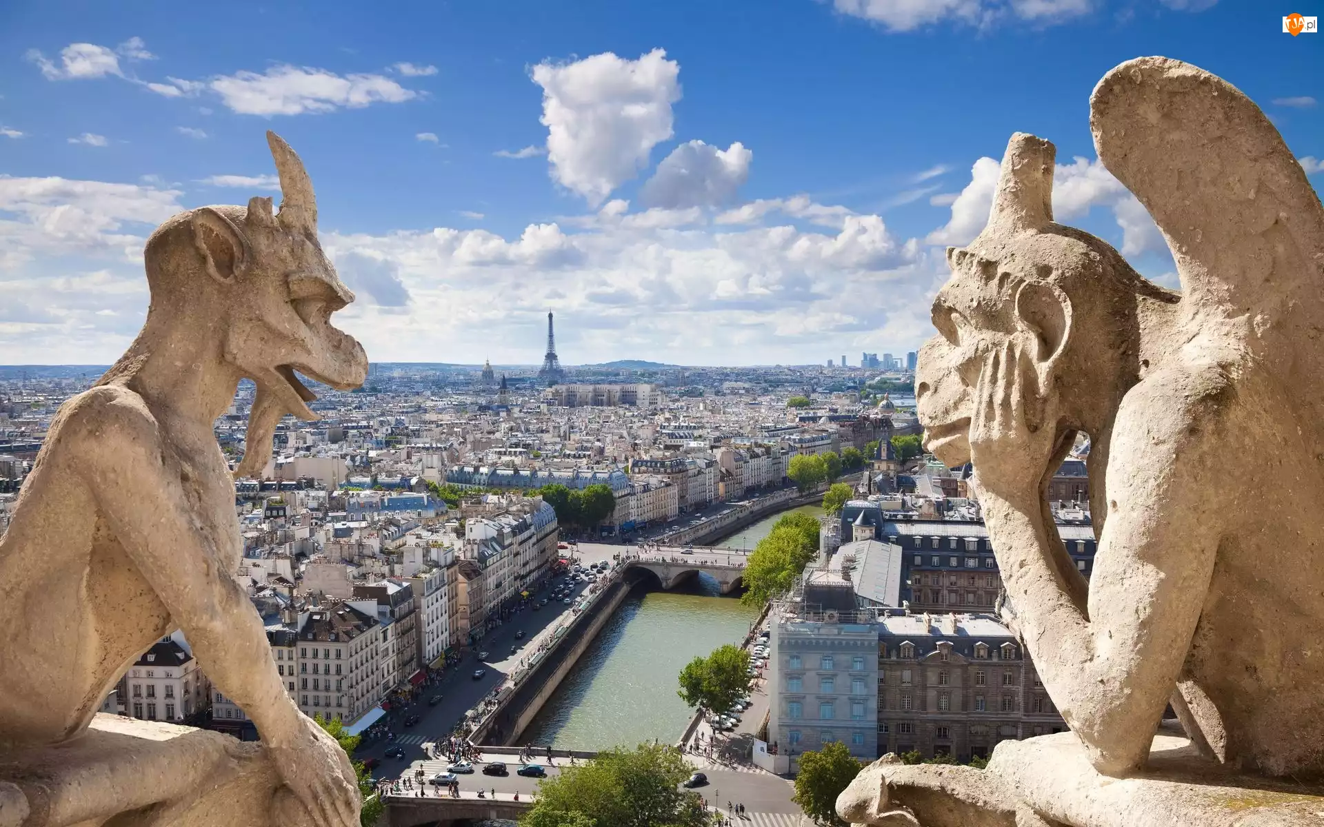 Posągi, Francja, Paryż