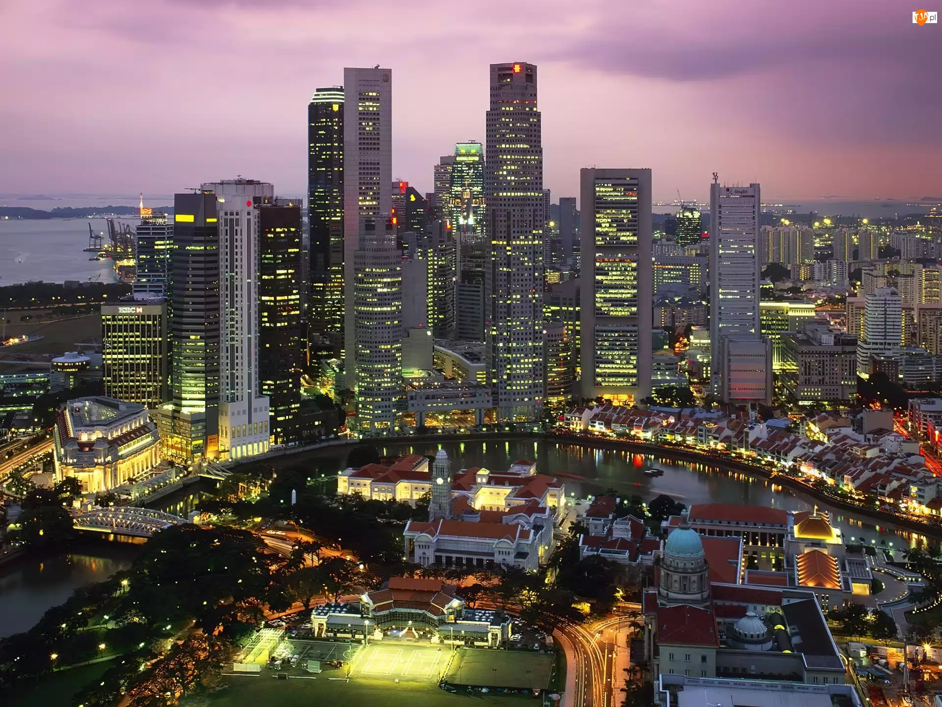 Miasta, Singapur, Panorama
