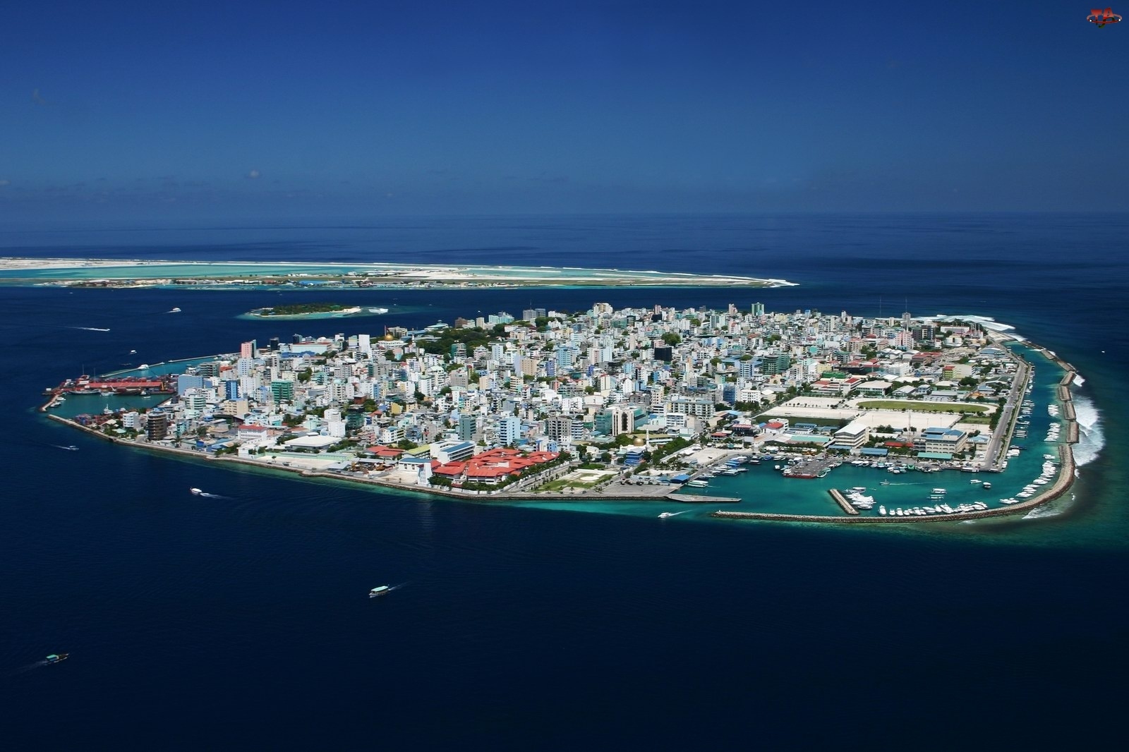 Male, Ocean, Stolica, Malediwy, Wyspa
