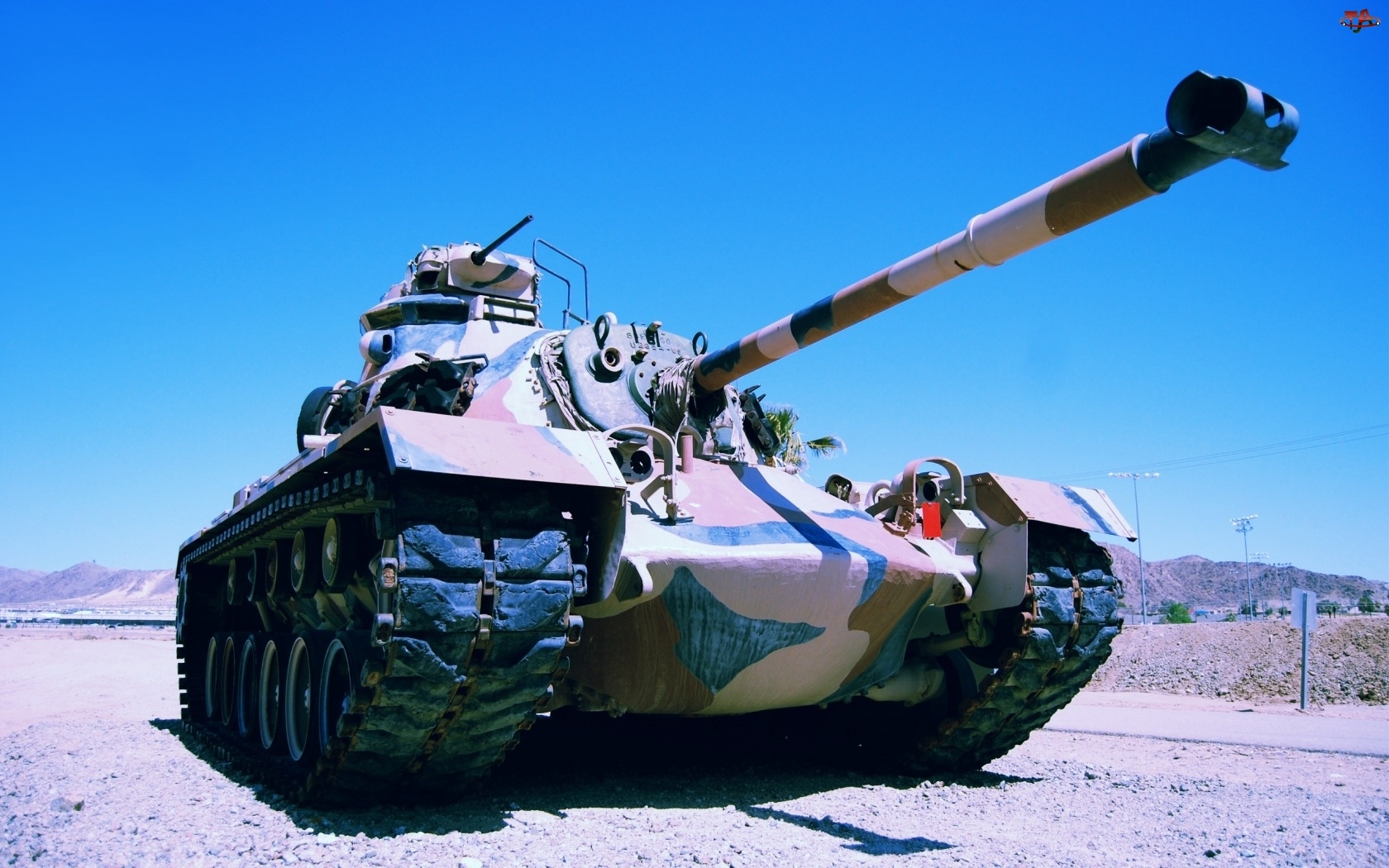 M48 Patton, Gąsienice, Czołg, Lufa