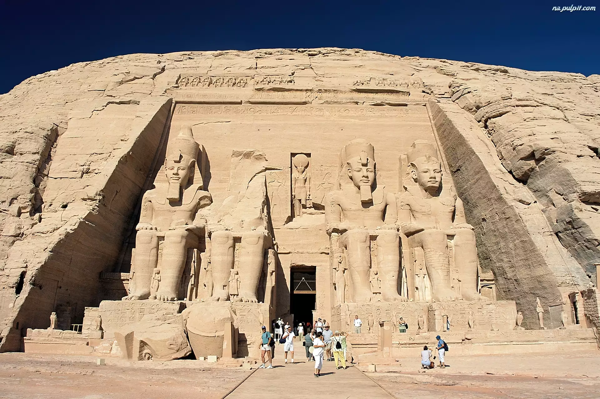 Egipt, Ramzesa, Abu Simbel, Świątynia