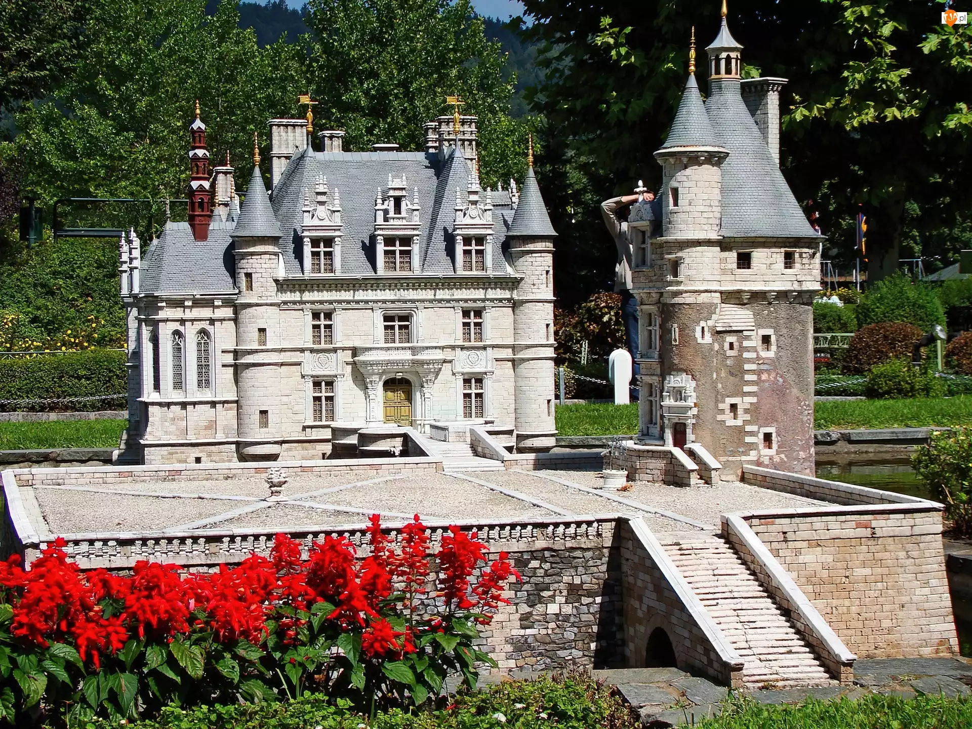 Zamek, Austria, Architektura, Miniatury