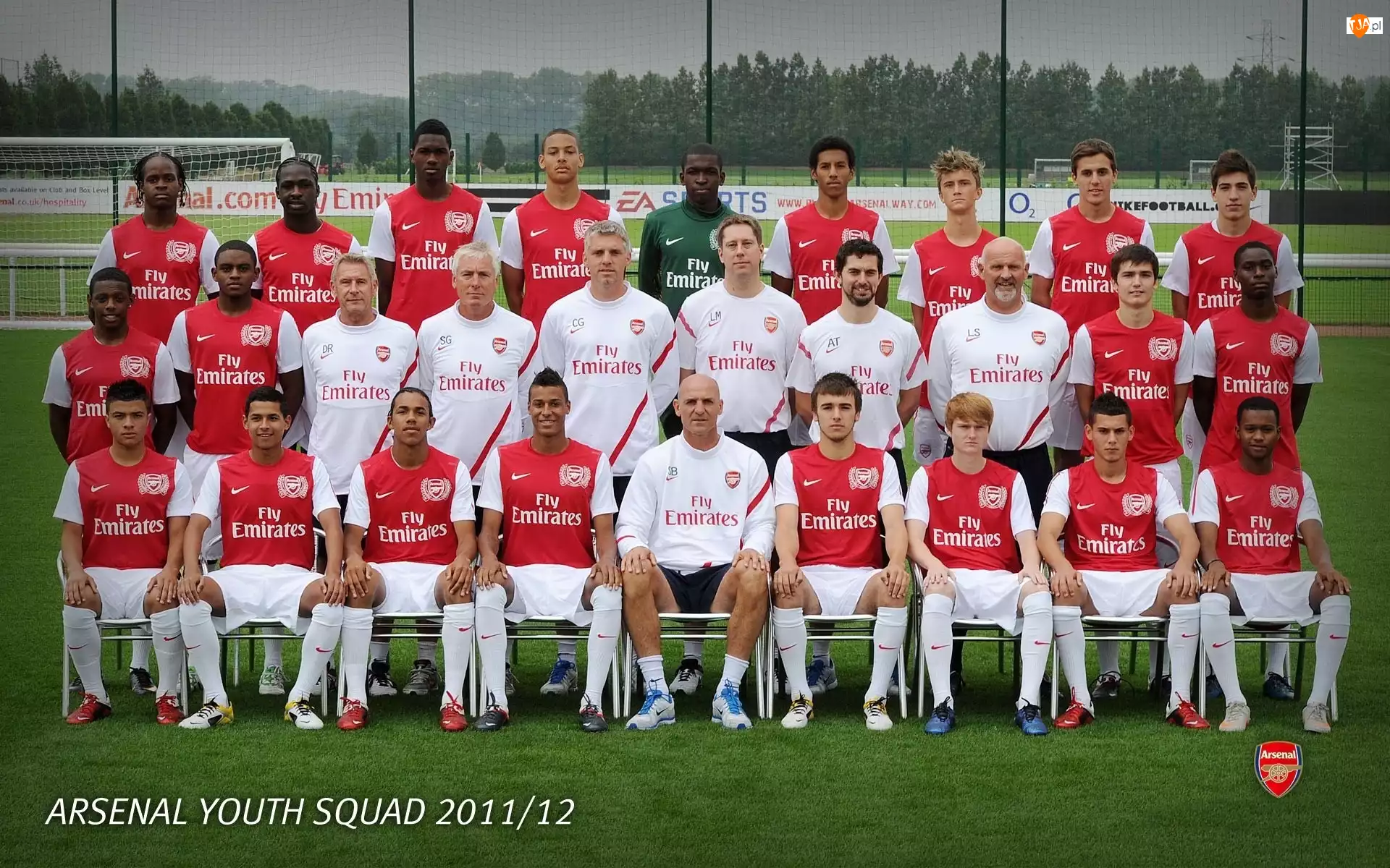 Drużyna, Skaład 2011-2012, Arsenal, Youth