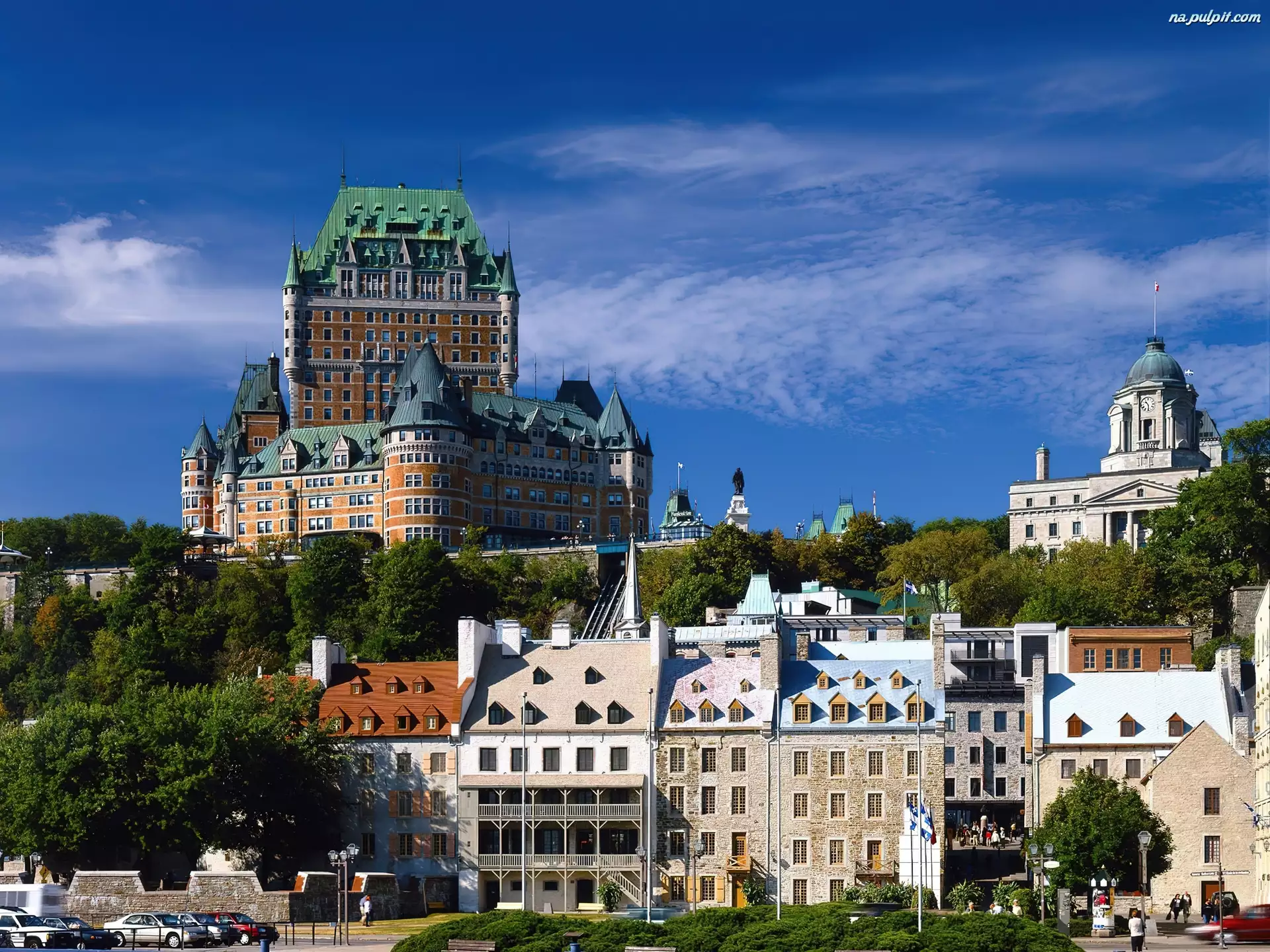 Panorama, Kanada, Miasta, Quebec