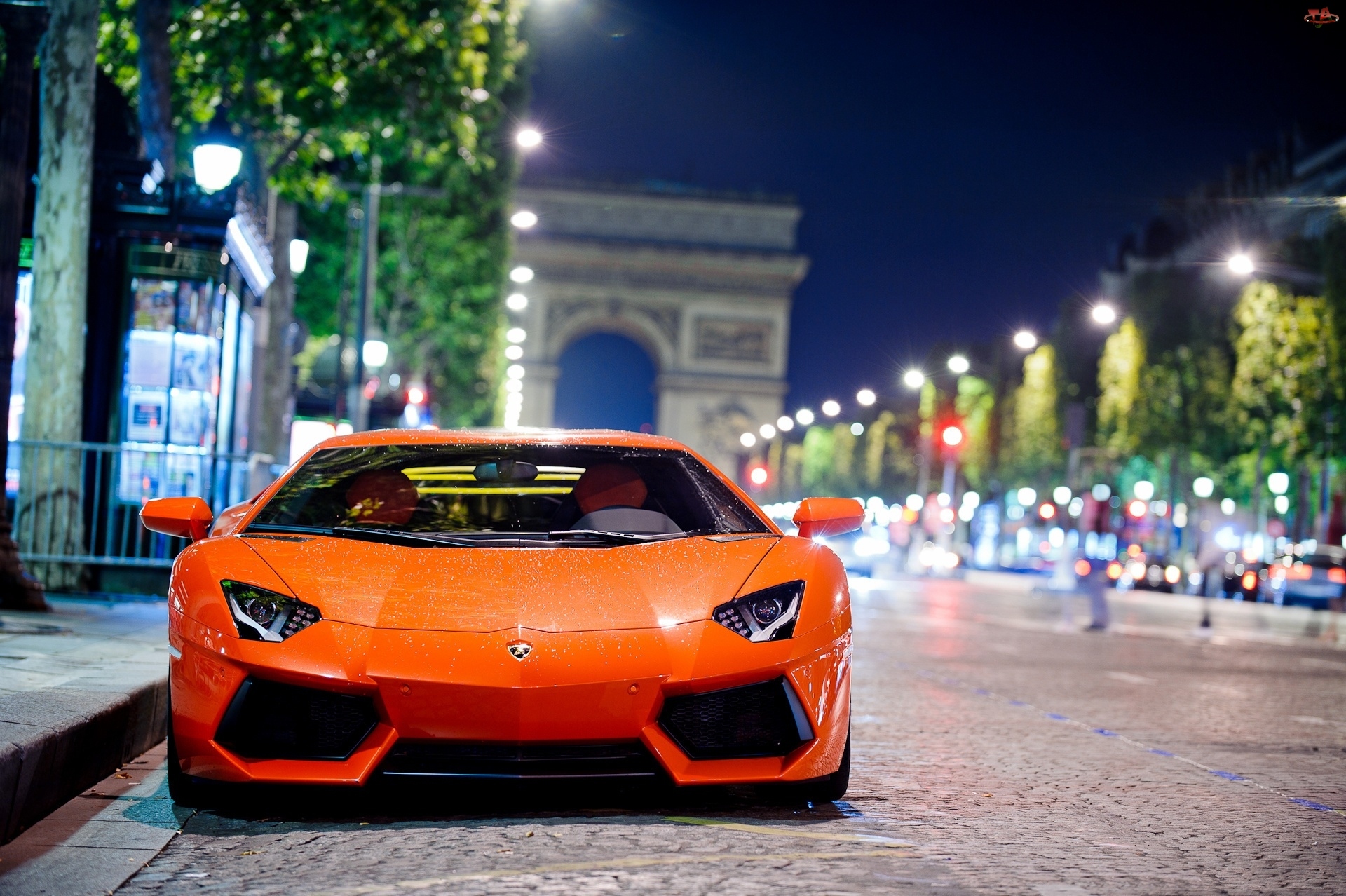 Ulica, Pomarańczowe, Lamborghini