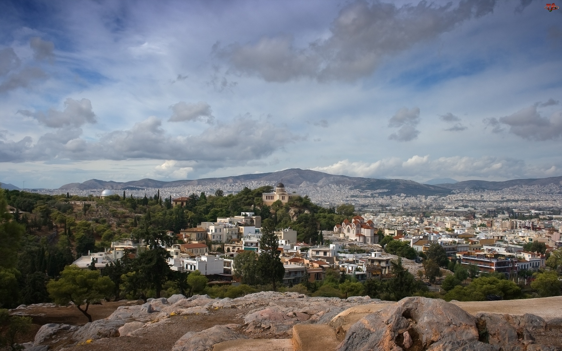 Grecja, Panorama, Miasta, Ateny
