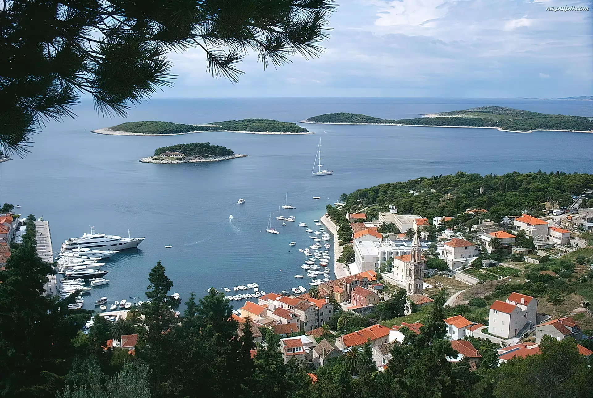 Panorama, Hvar, Chorwacja