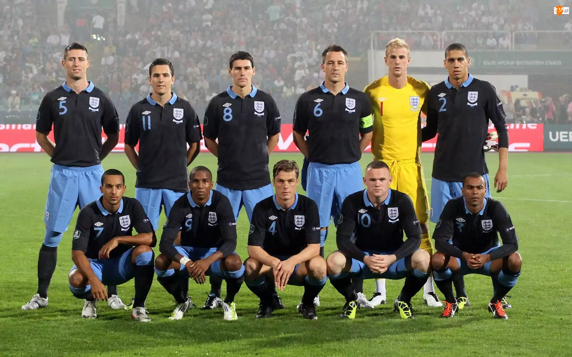 Euro 2012, Drużyna, Anglii