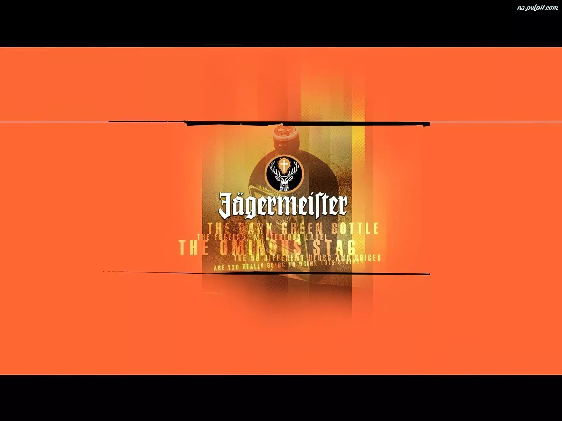 Jaegermeister, butelka