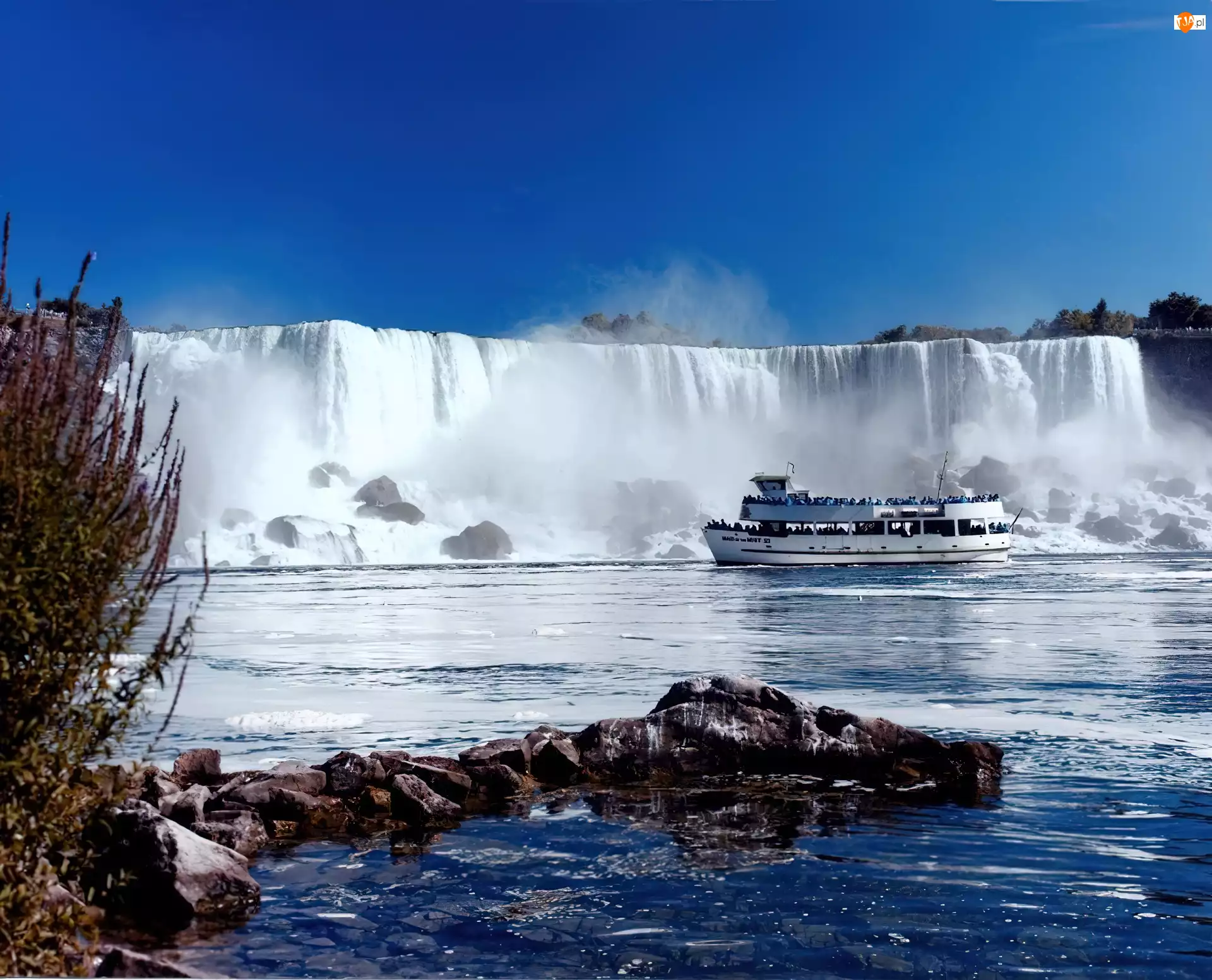 Kanada, Wodospad, Niagara, Statek