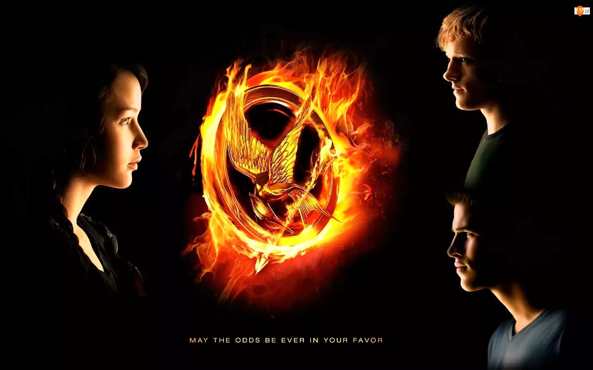 Gale, Igrzyska śmierci, Katniss, Peeta