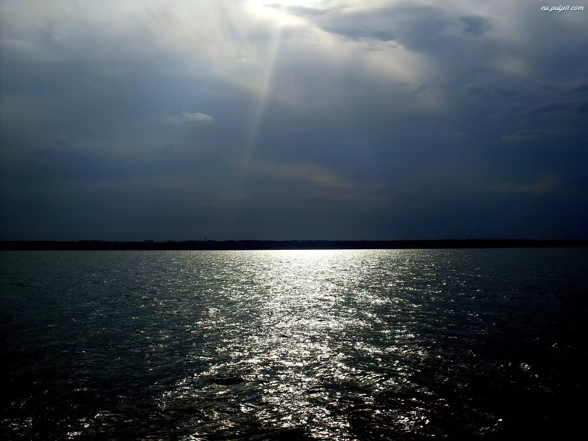 Słońca, Jezioro, Promienie