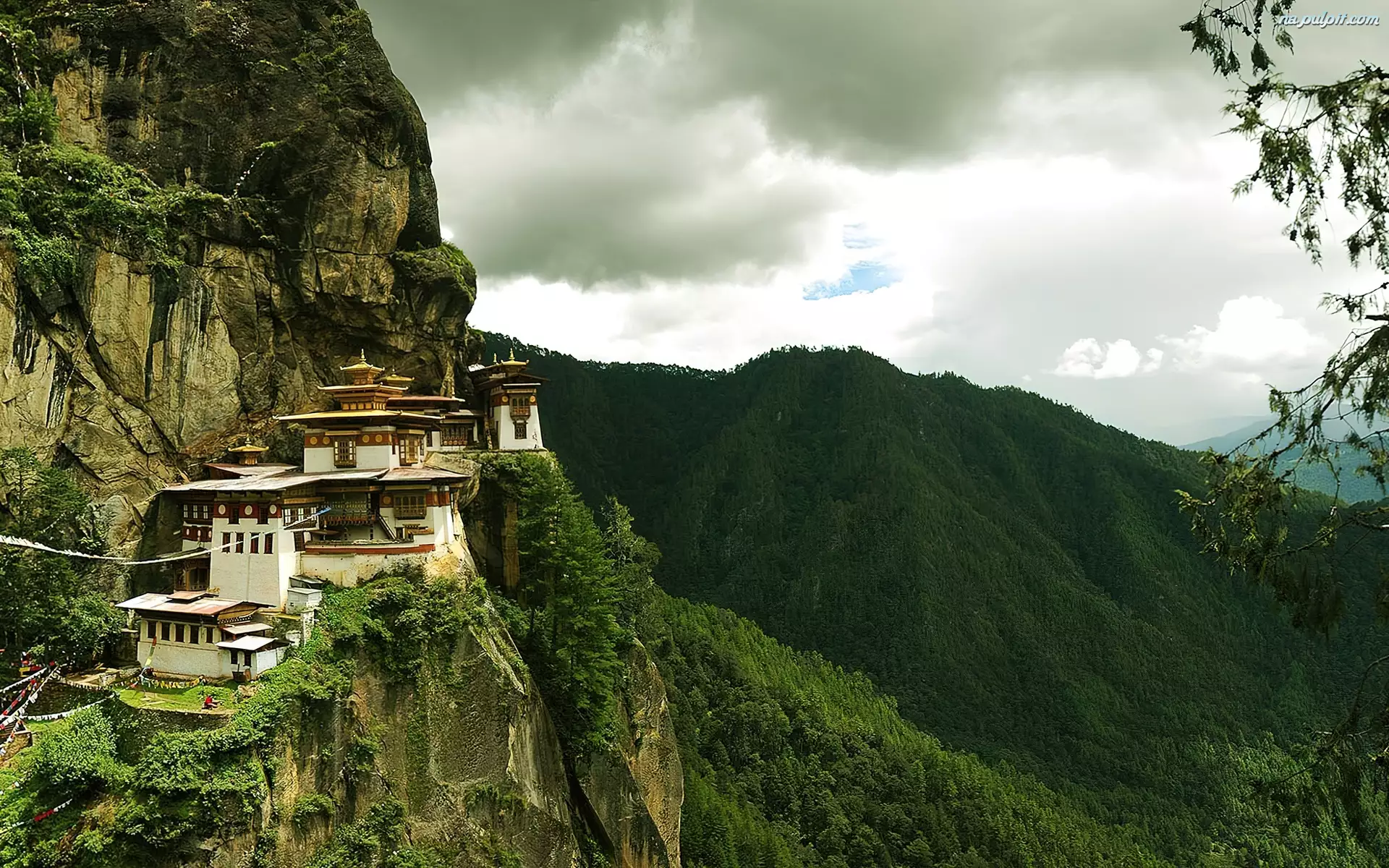 Paro Taktsang, Bhutan, Himalaje, Świątynia