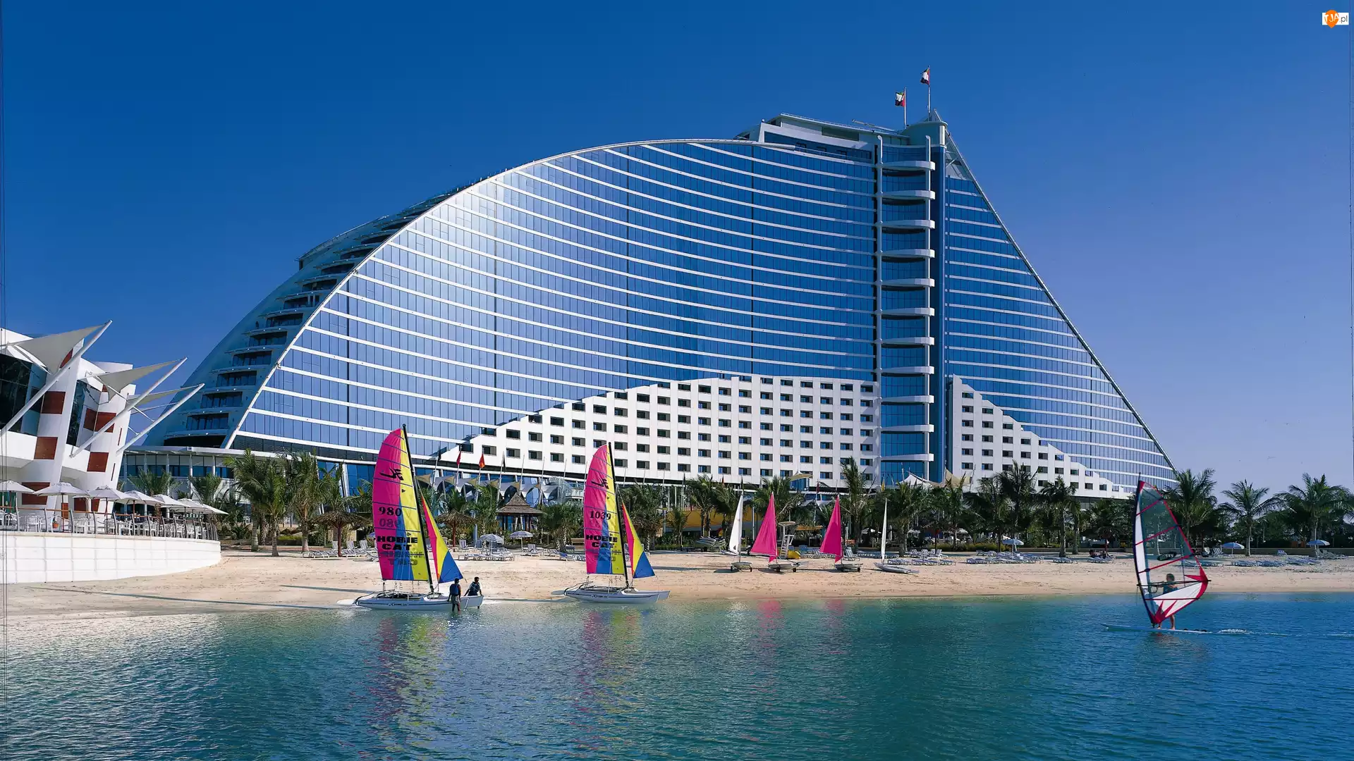 Łódki, Hotel, Jumeirah, Dubaj