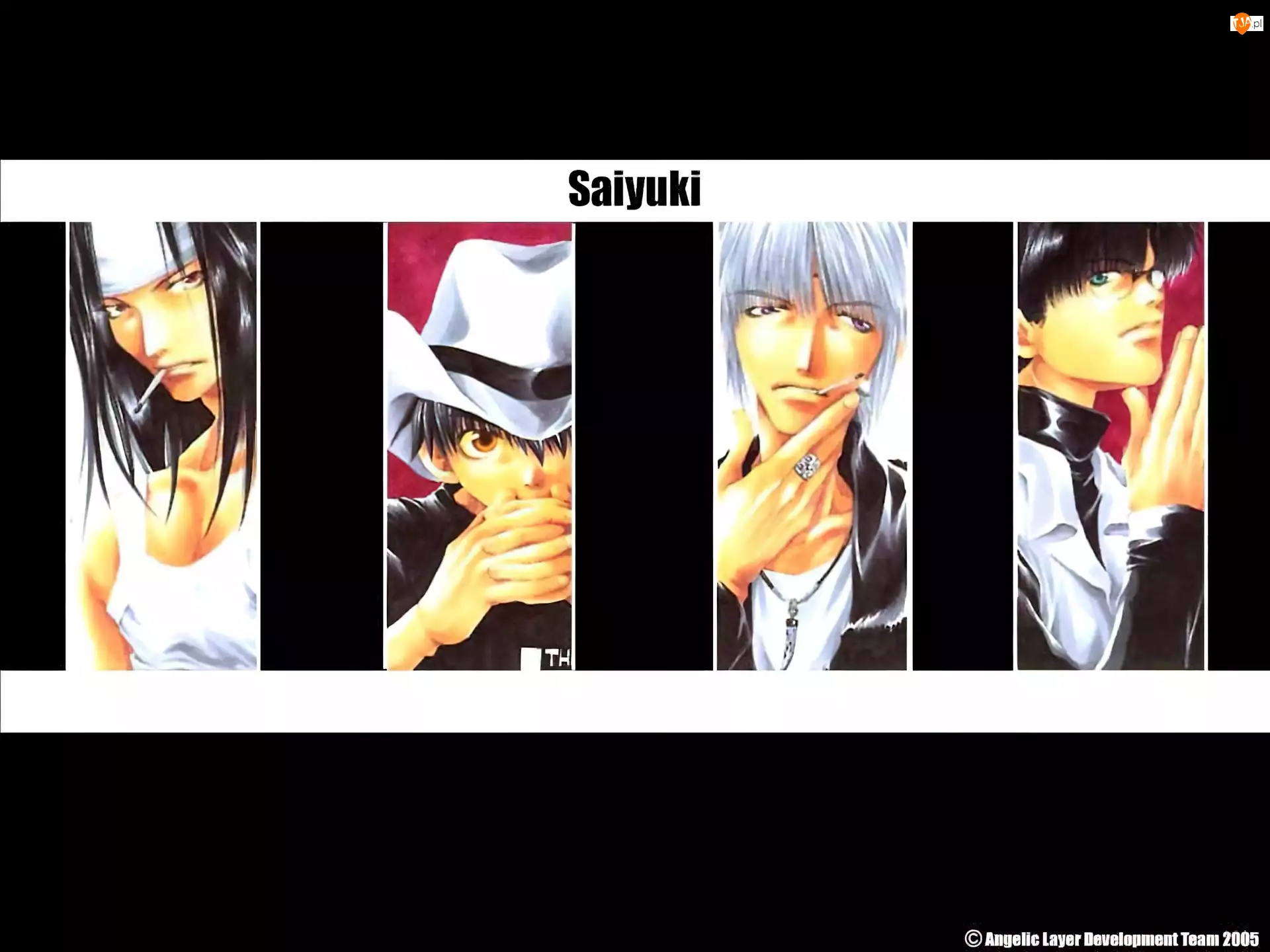 grupa, Saiyuki, papieros, kapelusz