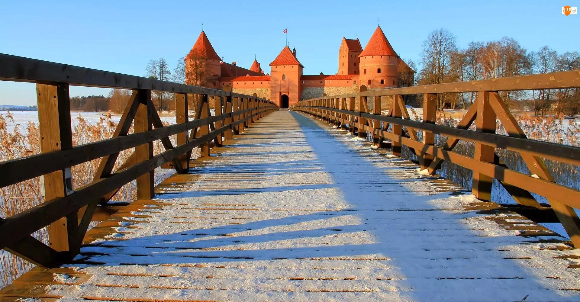 W Trokach, Litwa, Zamek