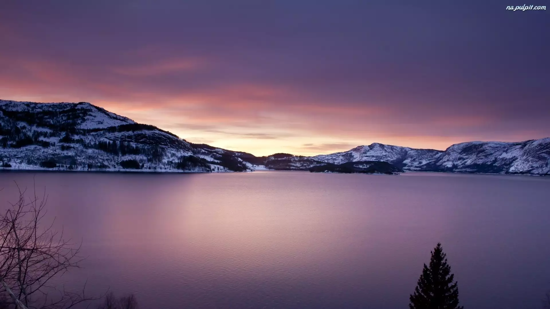 Norwegia, Jezioro, Góry